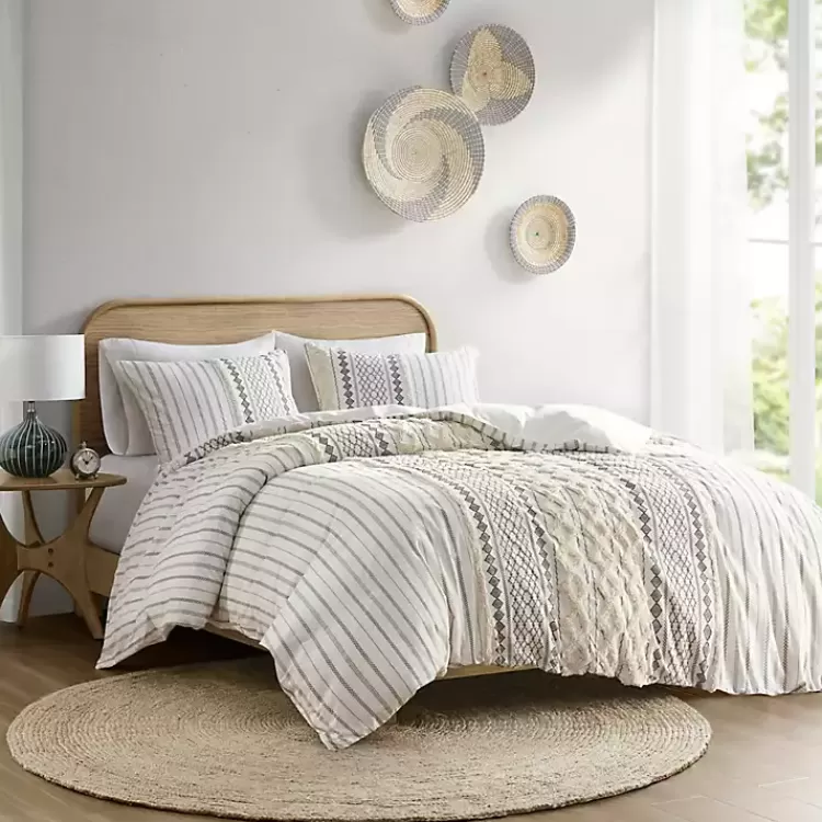Cotton Tufted Full/Queen 3-pc. Comforter Set>Kirklands Home New