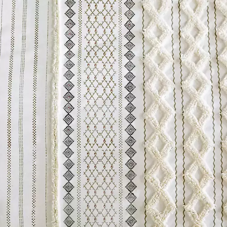 ivory_cotton_tufted_fullqueen_pc_comforter_set_4.webp Cotton Tufted Full/Queen 3-pc. Comforter Set>Kirklands Home New