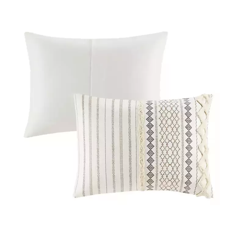 ivory_cotton_tufted_fullqueen_pc_comforter_set_5.webp Cotton Tufted Full/Queen 3-pc. Comforter Set>Kirklands Home New