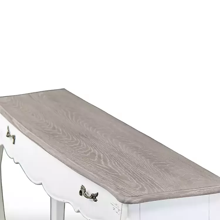 ivory_distressed_streaked_console_table_3.webp Distressed Streaked Console Table>Kirklands Home Fashion