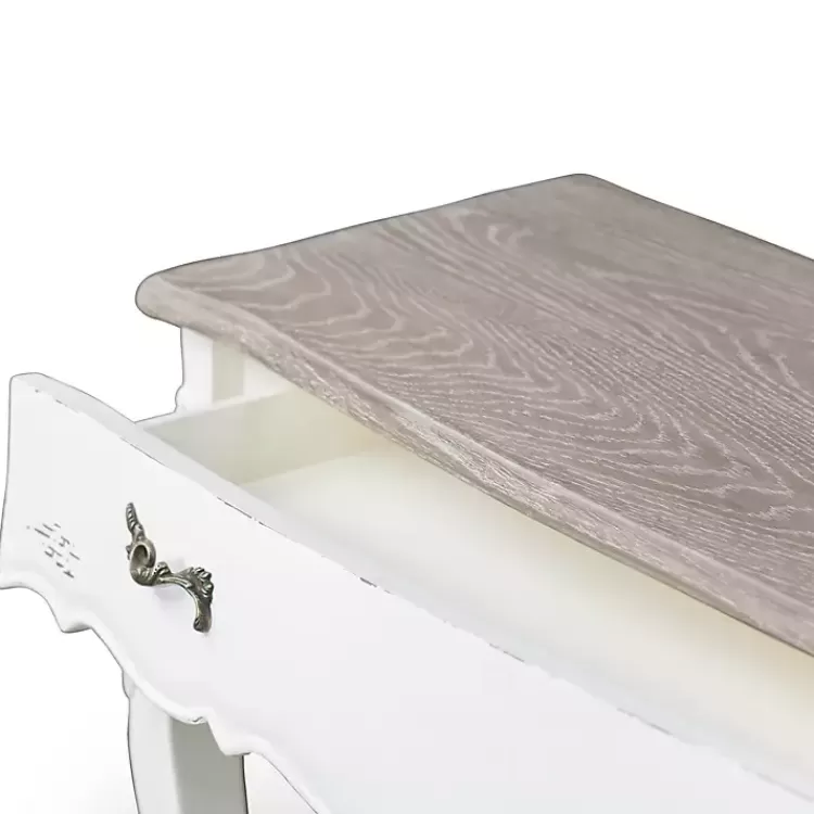 ivory_distressed_streaked_console_table_4.webp Distressed Streaked Console Table>Kirklands Home Fashion