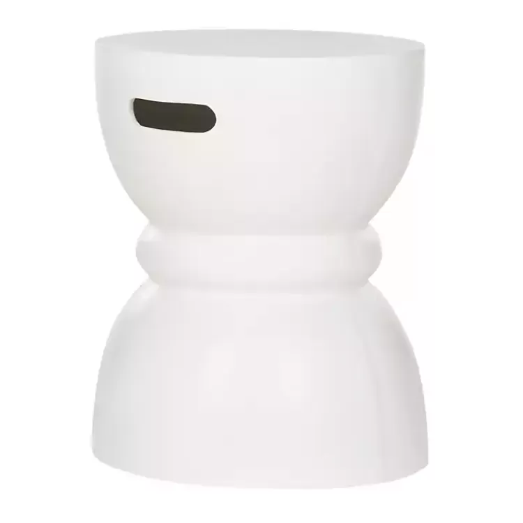 ivory_drum_accent_table_with_handles_5.webp Drum Accent Table with Handles>Kirklands Home Fashion