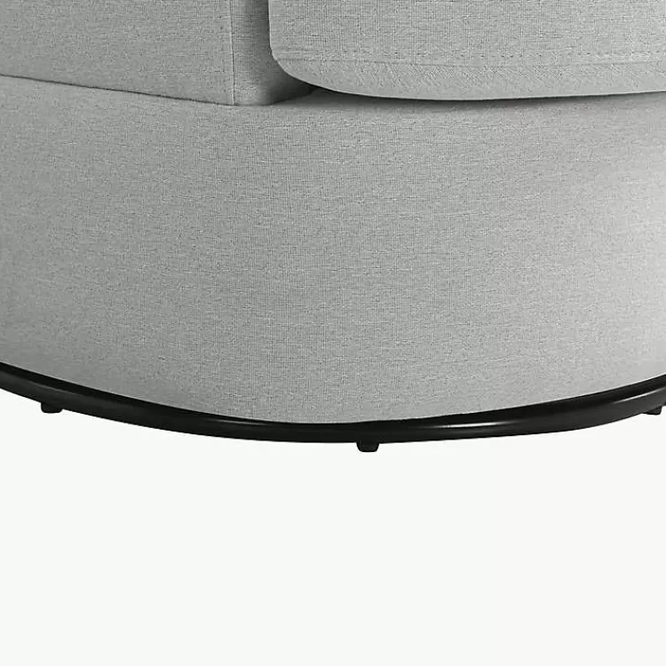 ivory_elmhurst_swivel_accent_chair_6.webp Ivory Elmhurst Swivel Accent Chair>Kirklands Home Flash Sale