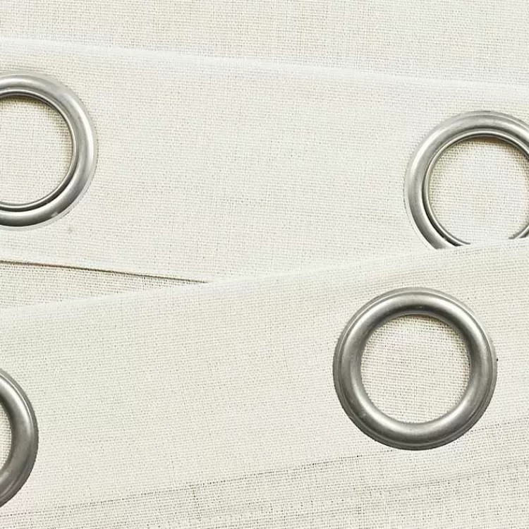 ivory_faux_linen_curtain_panel_set__in_5.webp Faux Linen Curtain Panel Set, 84 in.>Kirklands Home Outlet