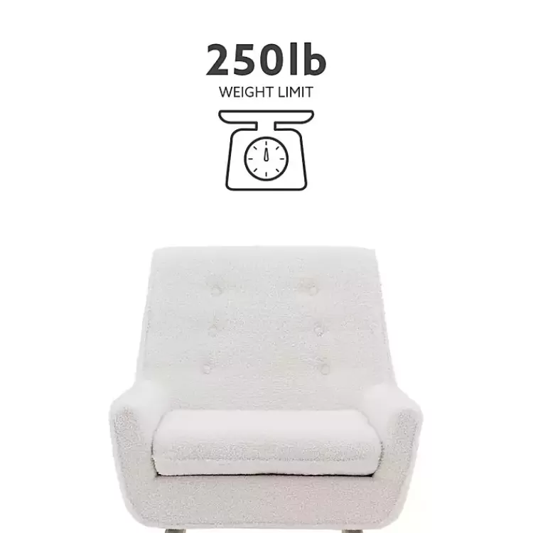 ivory_faux_sherpa_tufted_accent_chair_10.webp Ivory Faux Sherpa Tufted Accent Chair>Kirklands Home Outlet