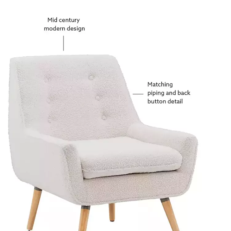 ivory_faux_sherpa_tufted_accent_chair_6.webp Ivory Faux Sherpa Tufted Accent Chair>Kirklands Home Outlet