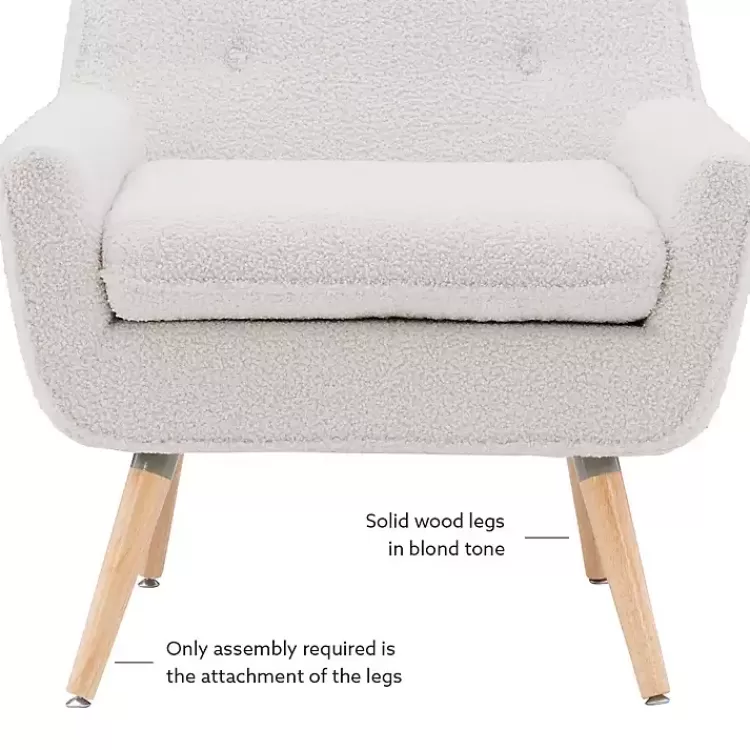 ivory_faux_sherpa_tufted_accent_chair_7.webp Ivory Faux Sherpa Tufted Accent Chair>Kirklands Home Outlet