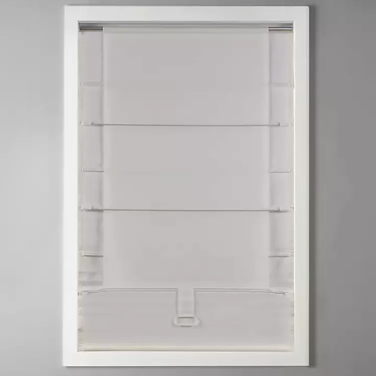 ivory_faux_silk_room_darkening_roman_shade__in_4-2.webp Faux Silk Room Darkening Roman Shade, 35 in.>Kirklands Home Cheap