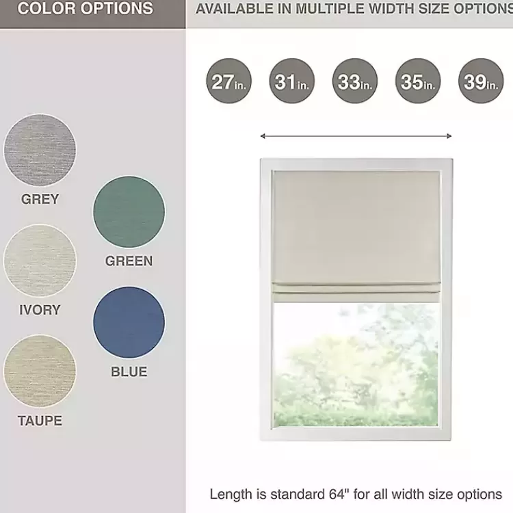 ivory_faux_silk_room_darkening_roman_shade__in_6-2.webp Faux Silk Room Darkening Roman Shade, 35 in.>Kirklands Home Cheap