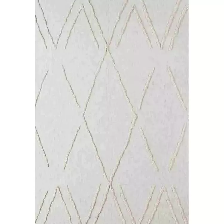 ivory_geometric_queen_coverlet_5.webp Geometric Queen Coverlet>Kirklands Home Cheap