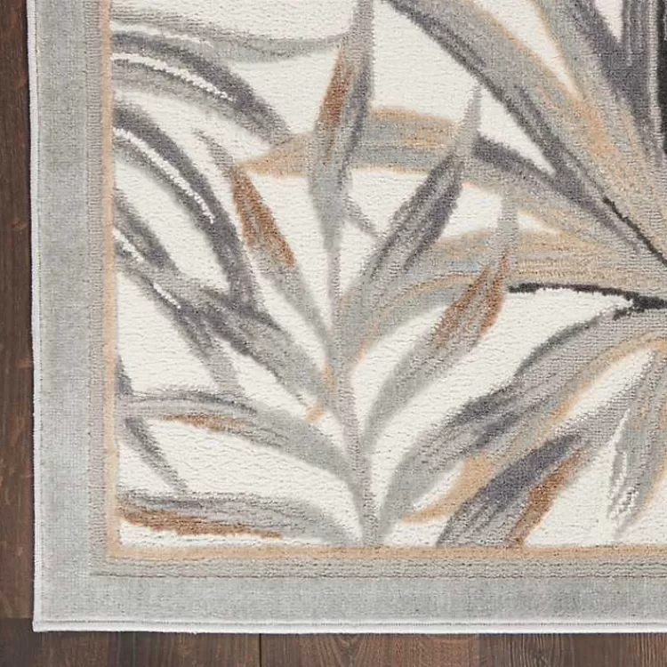ivory_grand_leaf_coastal_area_rug_x_3.webp Ivory Grand Leaf Coastal Area Rug, 5x7>Kirklands Home Flash Sale