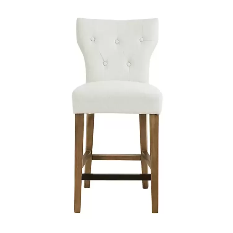 ivory_harrison_tufted_counter_stool_2.webp Ivory Harrison Tufted Counter Stool>Kirklands Home Store