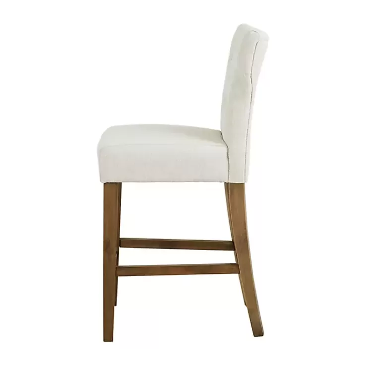 ivory_harrison_tufted_counter_stool_3.webp Ivory Harrison Tufted Counter Stool>Kirklands Home Store