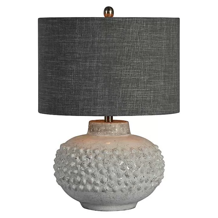 Ivory Hobnail Table Lamp>Kirklands Home Store