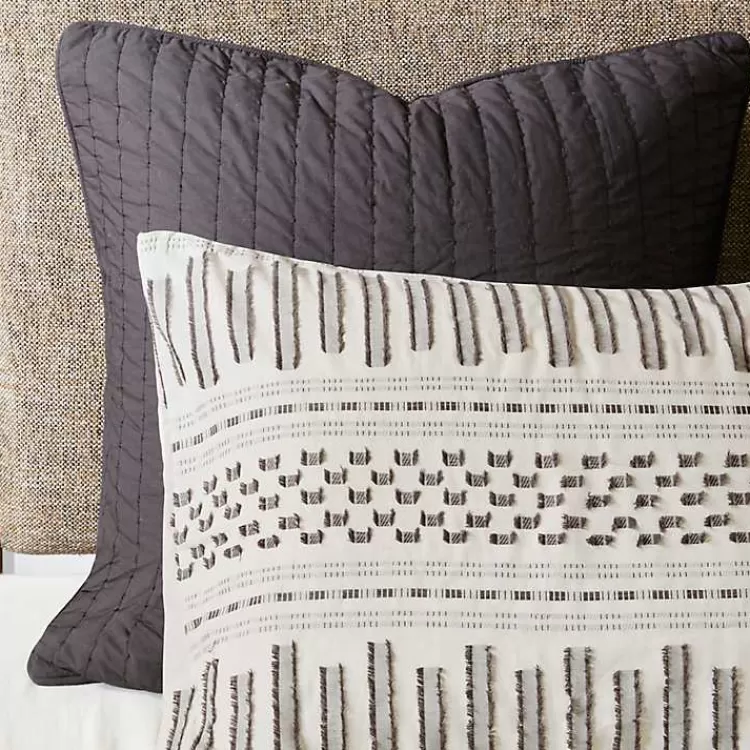 ivory_jacquard_king_pc_comforter_set_3.webp Ivory Jacquard King 3-pc. Comforter Set>Kirklands Home Store