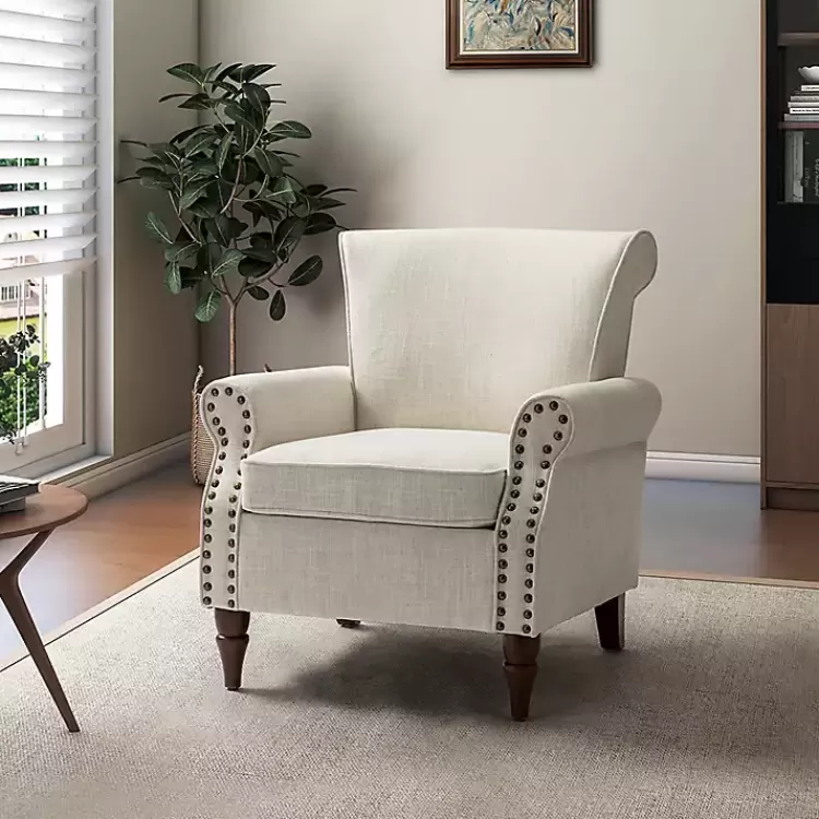 Miriam Nailhead Trim Armchair>Kirklands Home Hot