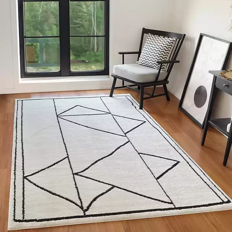 Ivory Moroccan Area Rug, 7x9>Kirklands Home Online