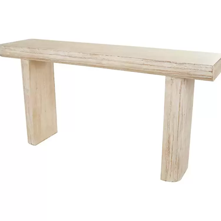 Natural Wood Grain Console Table>Kirklands Home Fashion