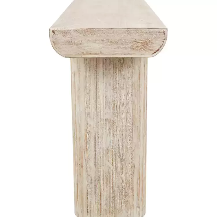 ivory_natural_wood_grain_console_table_6.webp Natural Wood Grain Console Table>Kirklands Home Fashion
