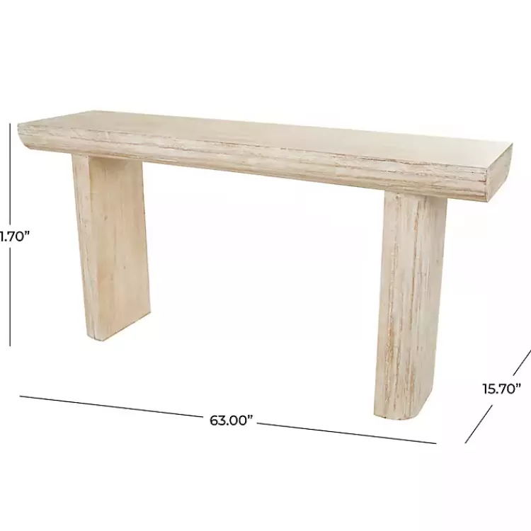 ivory_natural_wood_grain_console_table_9.webp Natural Wood Grain Console Table>Kirklands Home Fashion