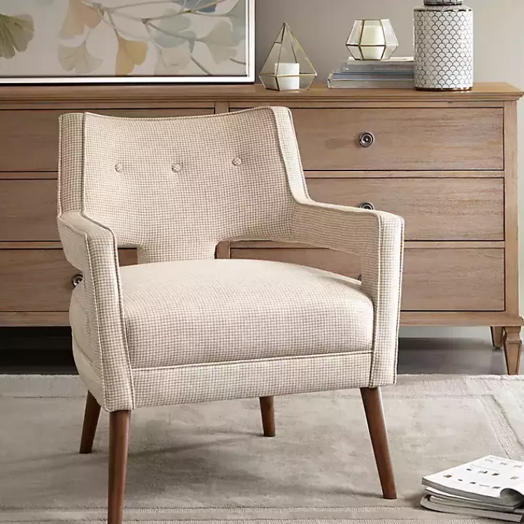 Open Back Mid-Century Modern Armchair>Kirklands Home Best