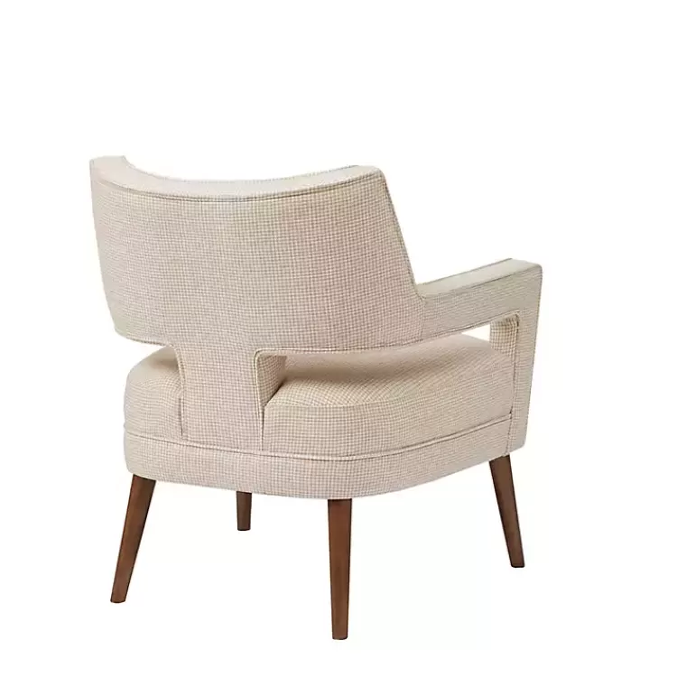 ivory_open_back_midcentury_modern_armchair_4.webp Open Back Mid-Century Modern Armchair>Kirklands Home Best