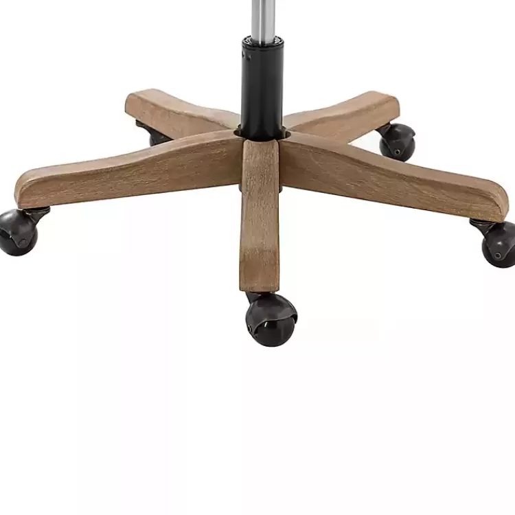 ivory_rattan_swivel_office_chair_9.webp Rattan Swivel Office Chair>Kirklands Home Cheap