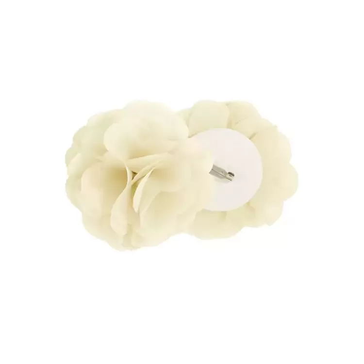 ivory_rosette_tab_top_curtain_panel__in_7-1.webp Rosette Tab Top Curtain Panel, 95 in.>Kirklands Home New