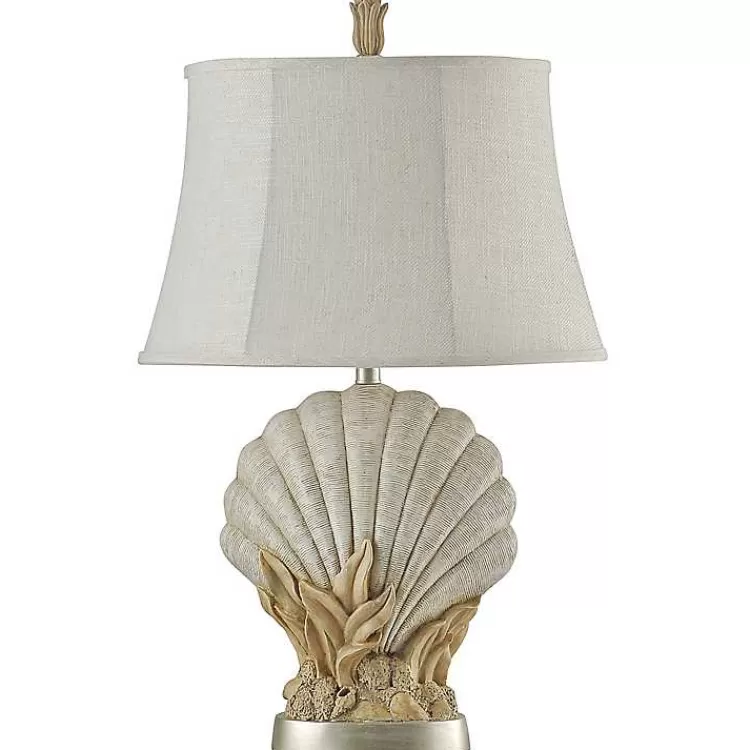 Scallop Table Lamp>Kirklands Home Clearance