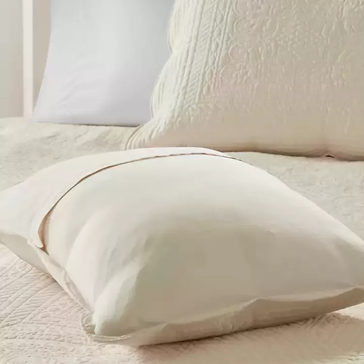 ivory_scalloped_monica_pc_queen_coverlet_set_4.webp Scalloped Monica 3-pc. Queen Coverlet Set>Kirklands Home Hot