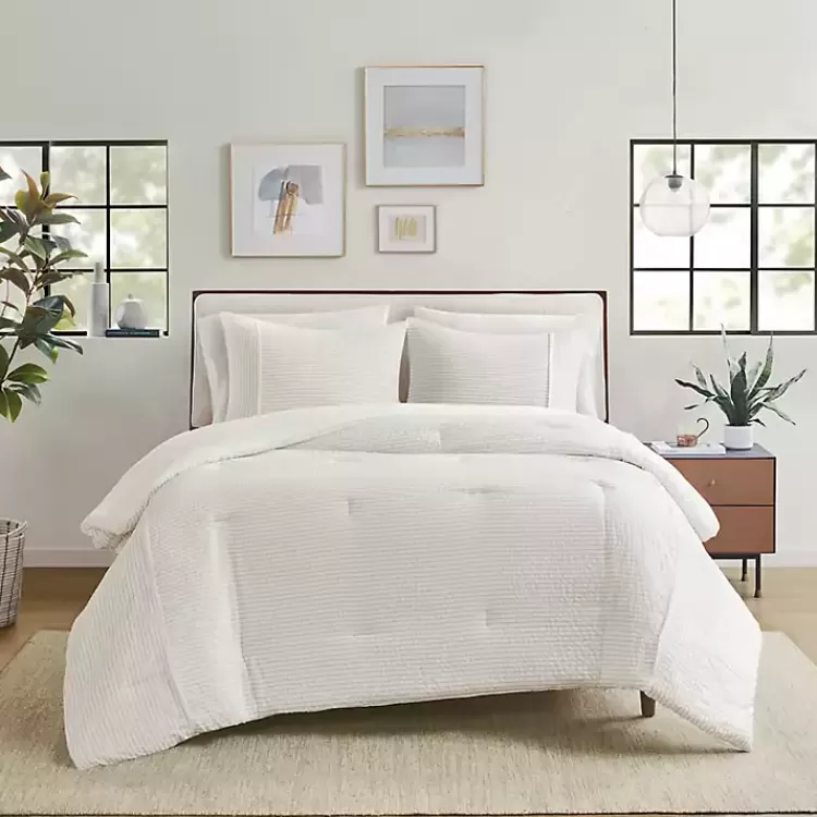 Seersucker 3-pc. Full/Queen Comforter Set>Kirklands Home Cheap