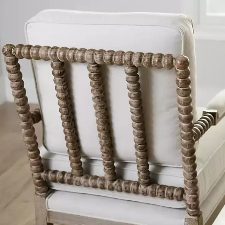 ivory_spencer_spindle_armchair_4.webp Spencer Spindle Armchair>Kirklands Home Best
