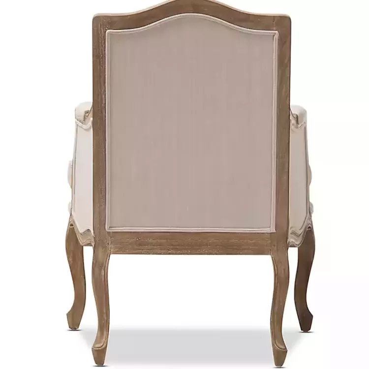 ivory_streaked_antique_accent_chair_3.webp Streaked Antique Accent Chair>Kirklands Home Best
