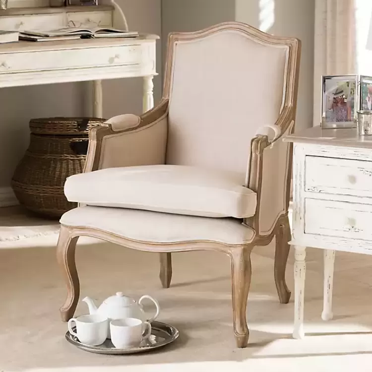 ivory_streaked_antique_accent_chair_6.webp Streaked Antique Accent Chair>Kirklands Home Best