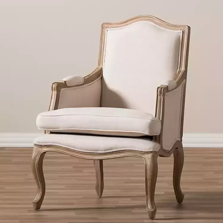 ivory_streaked_antique_accent_chair_7.webp Streaked Antique Accent Chair>Kirklands Home Best