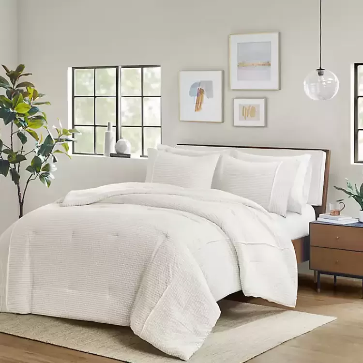 ivory_striped_oversized_king_pc_comforter_set_2.webp Striped Oversized King 3-pc. Comforter Set>Kirklands Home Cheap