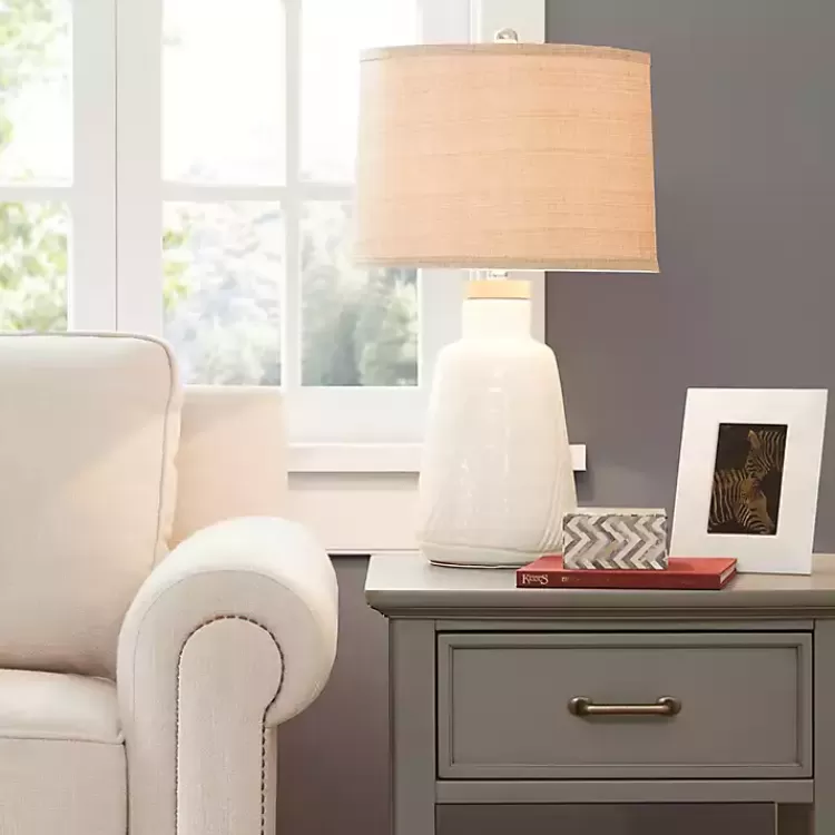 ivory_textured_ceramic_boho_table_lamp_4.webp Ivory Textured Ceramic Boho Table Lamp>Kirklands Home Clearance