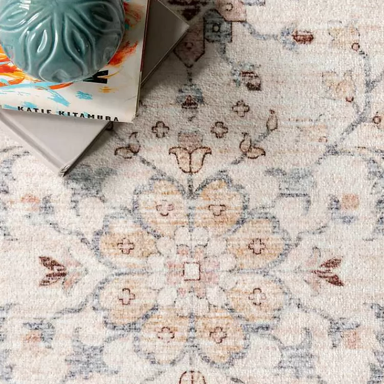 ivory_transitional_floral_area_rug_x_3.webp Transitional Floral Area Rug, 8x10>Kirklands Home Store