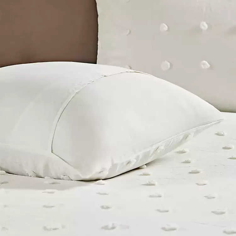 ivory_tufted_cotton_pc_fullqueen_duvet_set_3.webp Tufted Cotton 7-pc. Full/Queen Duvet Set>Kirklands Home Fashion