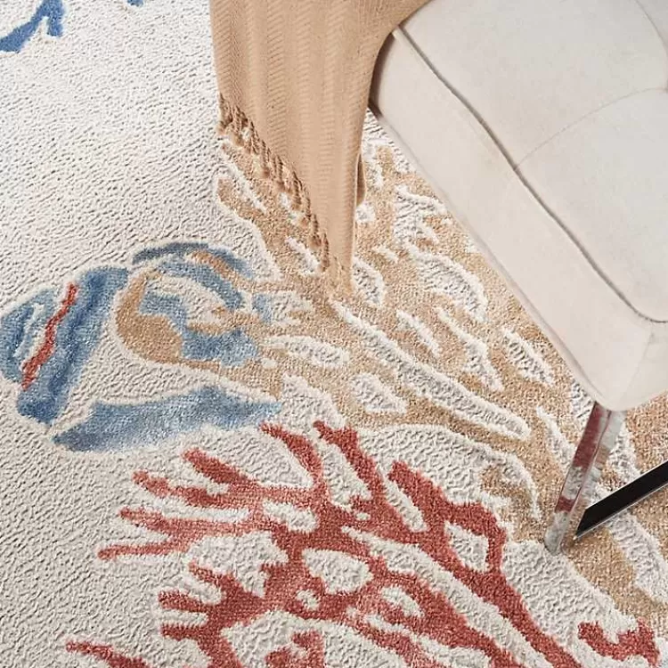 ivory_underwater_paradise_area_rug_x_6-1.webp Ivory Underwater Paradise Area Rug, 7x9>Kirklands Home Discount