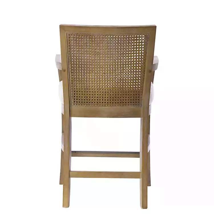 ivory_upholstered_cane_backrest_counter_stool_7.webp Upholstered Cane Backrest Counter Stool>Kirklands Home Online