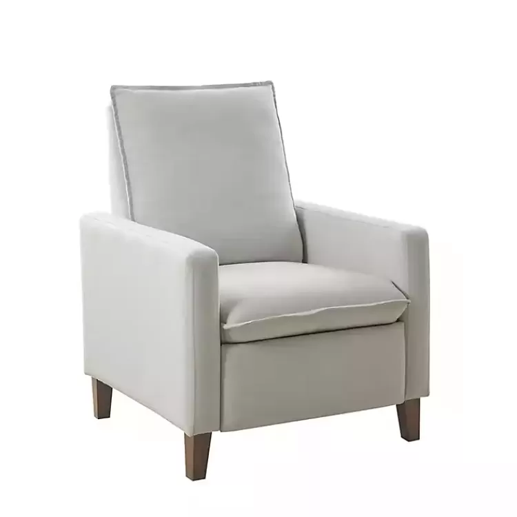 Upholstered Push-Back Recliner>Kirklands Home Clearance