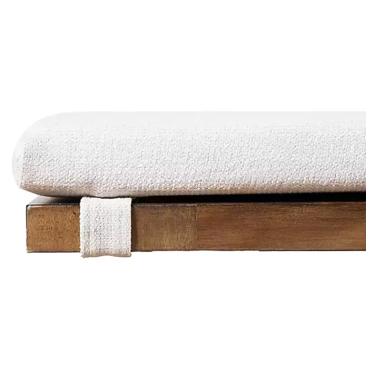 ivory_upholstered_rustic_wood_katie_dining_bench_6.webp Upholstered Rustic Wood Katie Dining Bench>Kirklands Home Hot