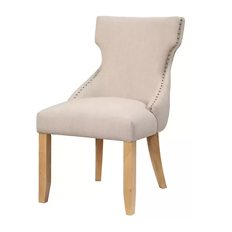 Upholstered Wingback Dining Chairs, Set of 2>Kirklands Home Store