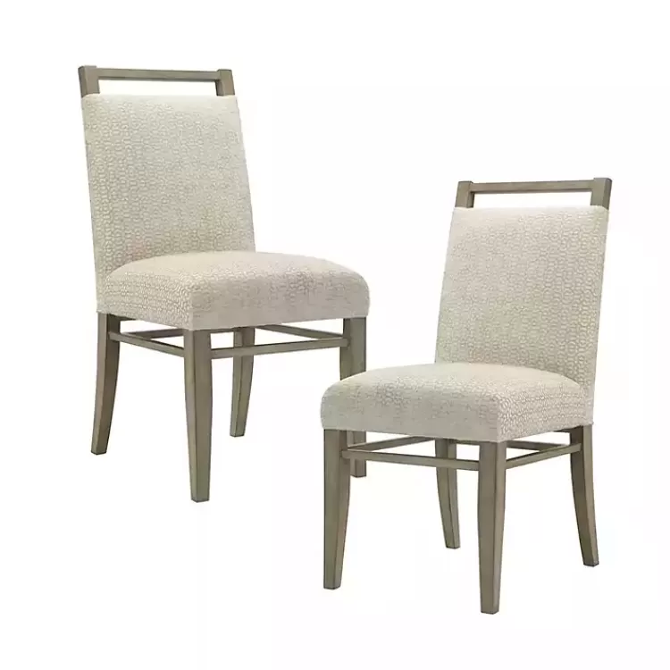 Upholstered Wooden Dining Chairs, Set of 2>Kirklands Home Flash Sale