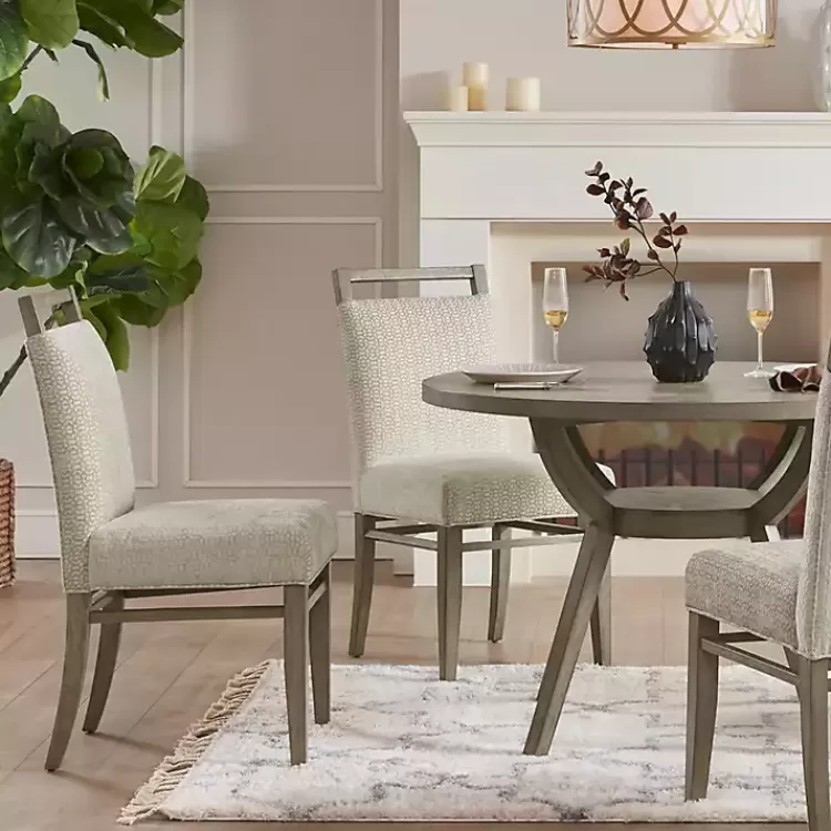 Upholstered Wooden Dining Chairs, Set of 2>Kirklands Home Flash Sale