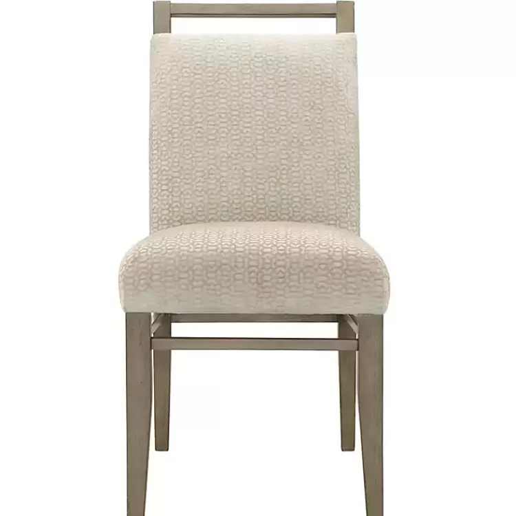 ivory_upholstered_wooden_dining_chairs_set_of__2.webp Upholstered Wooden Dining Chairs, Set of 2>Kirklands Home Flash Sale
