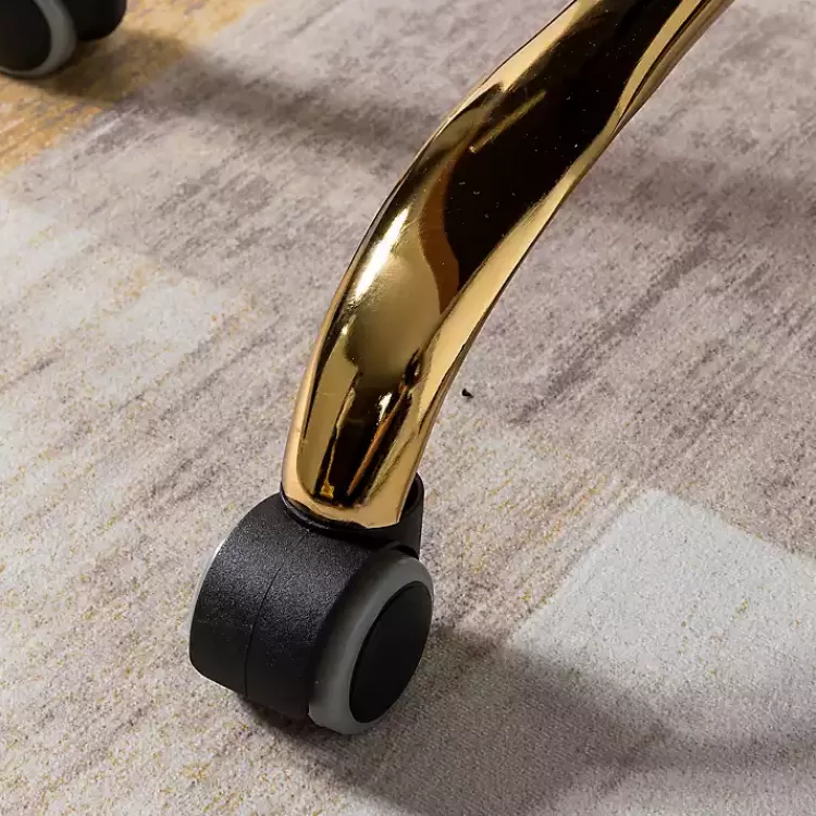 ivory_velvet_tufted_golden_leg_swivel_office_chair_6.webp Velvet Tufted Golden Leg Swivel Office Chair>Kirklands Home Discount