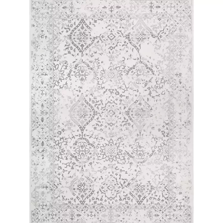 Ivory Vintage Odell Square Area Rug, 8 ft.>Kirklands Home Store