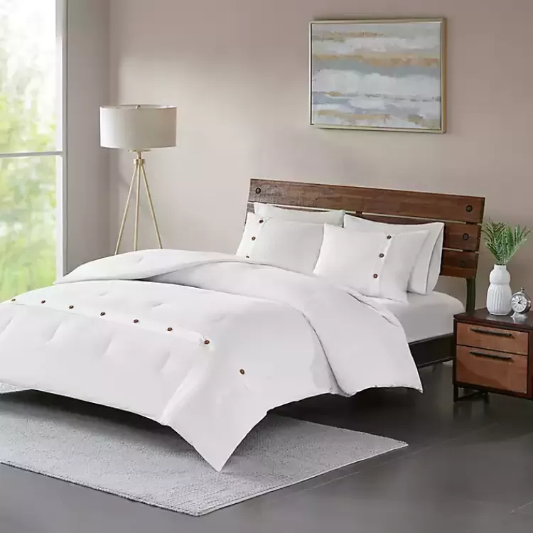 Waffle Weave 3-pc. Full/Queen Comforter Set>Kirklands Home Cheap